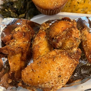 6pcs Lemon Pepper Wings